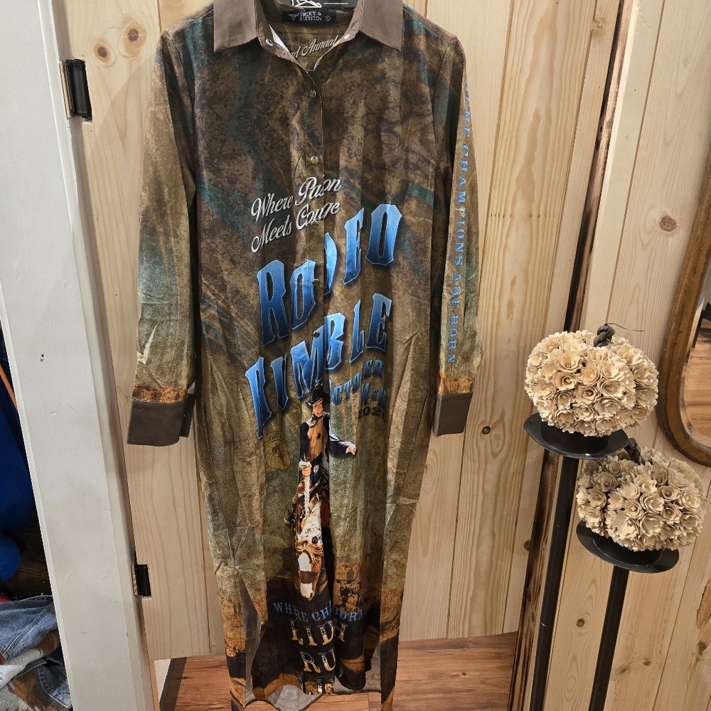 Lucky & Blessed Duster Maxi Dress